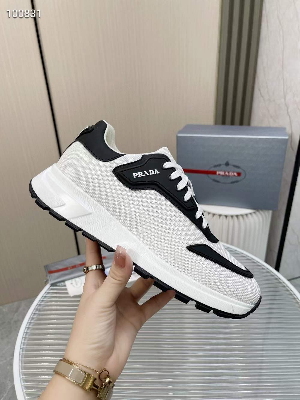 Copy Men P*rada Top Sneaker （ ）