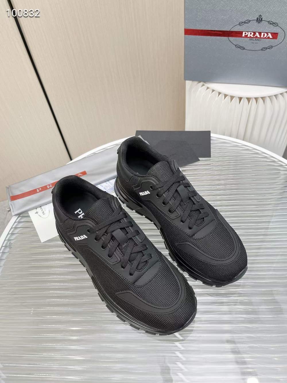 Men P*rada Top Sneaker ( )