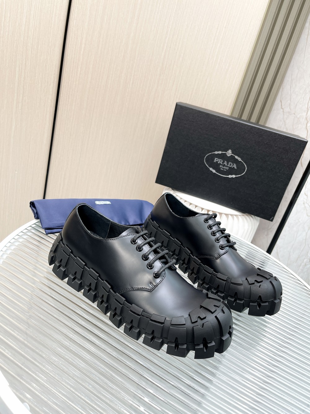 Men P*rada Top Sneaker ( )