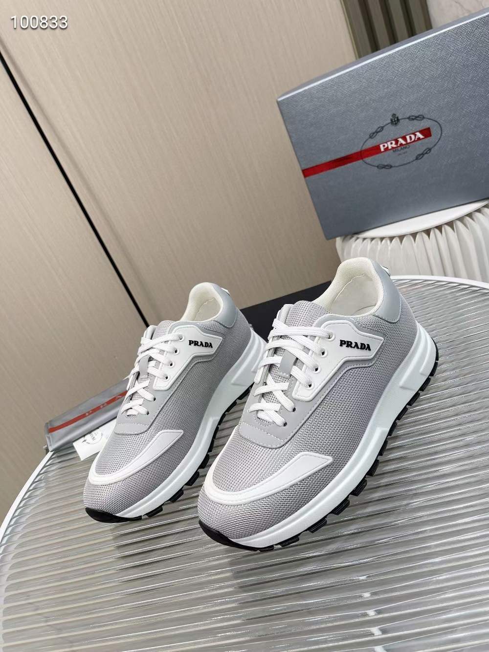 Men P*rada Top Sneaker ( )