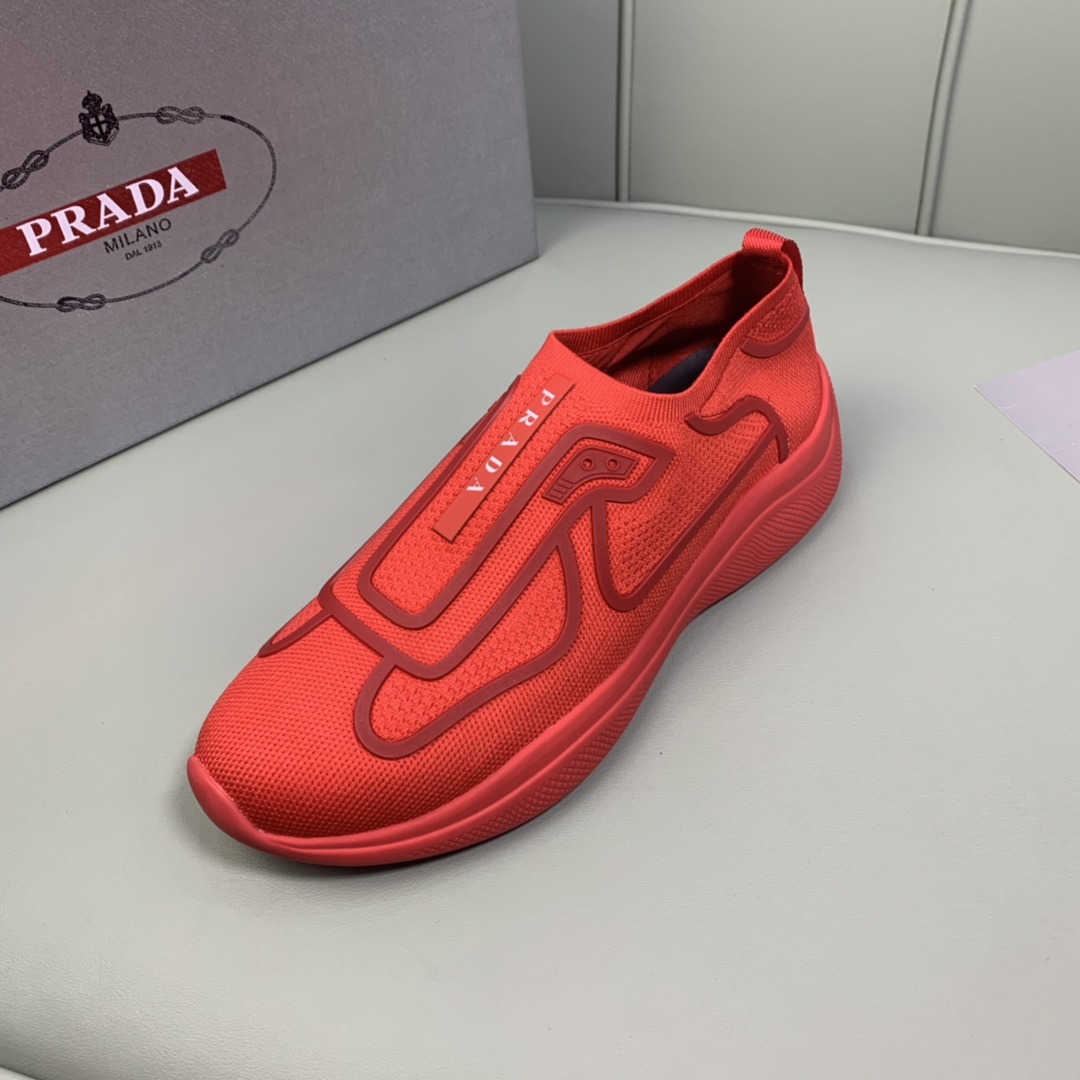 Men P*rada Top Sneaker （ ）