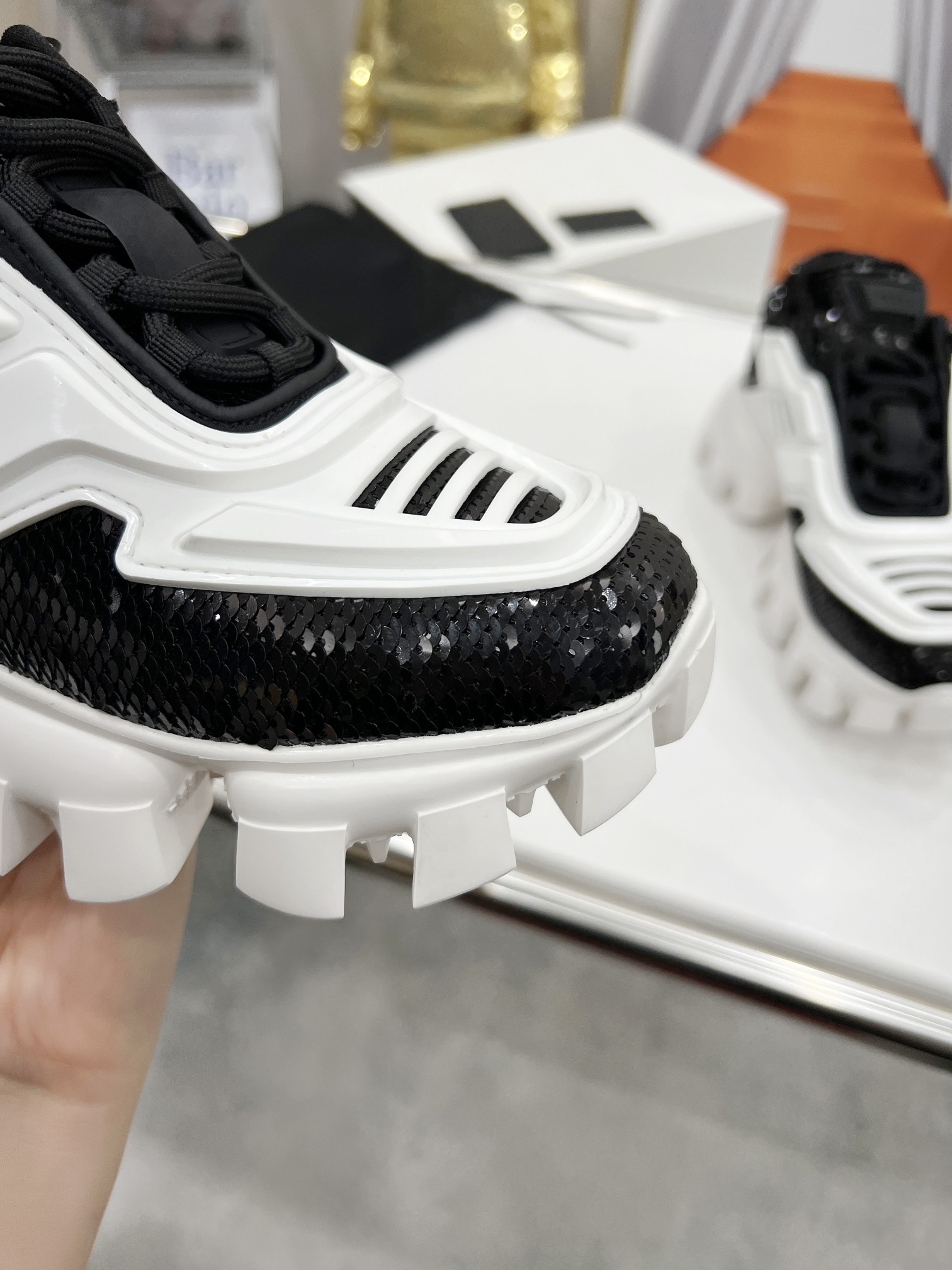 Men P*rada Top Sneaker ( )