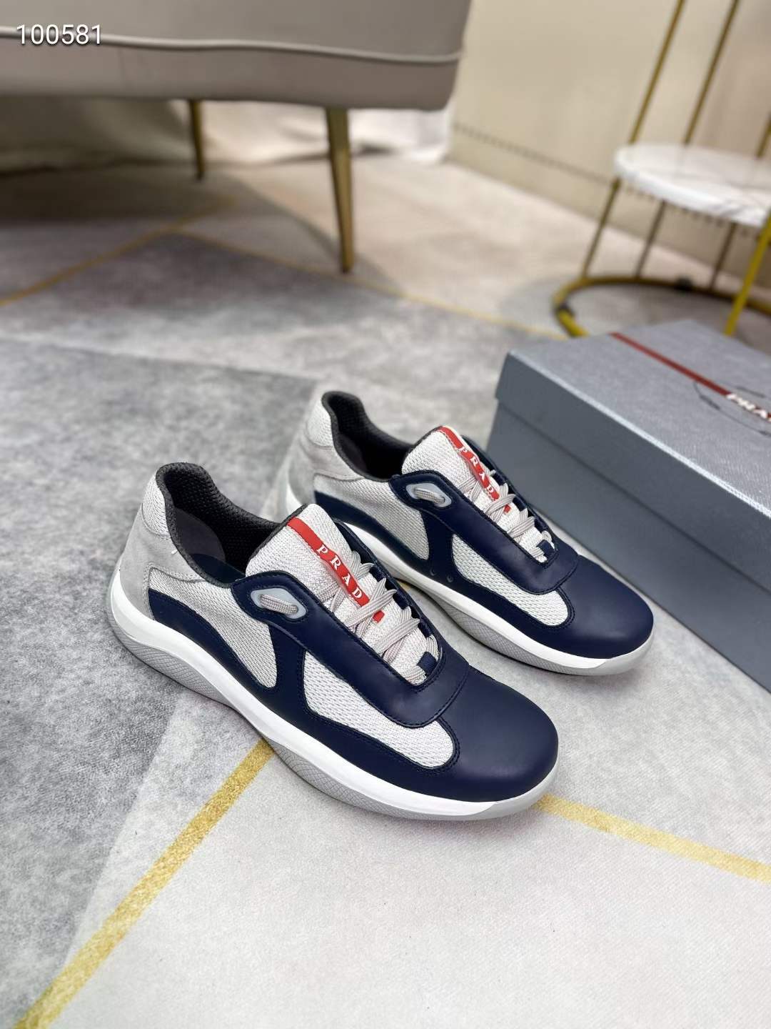 Men P*rada Top Sneaker ( )