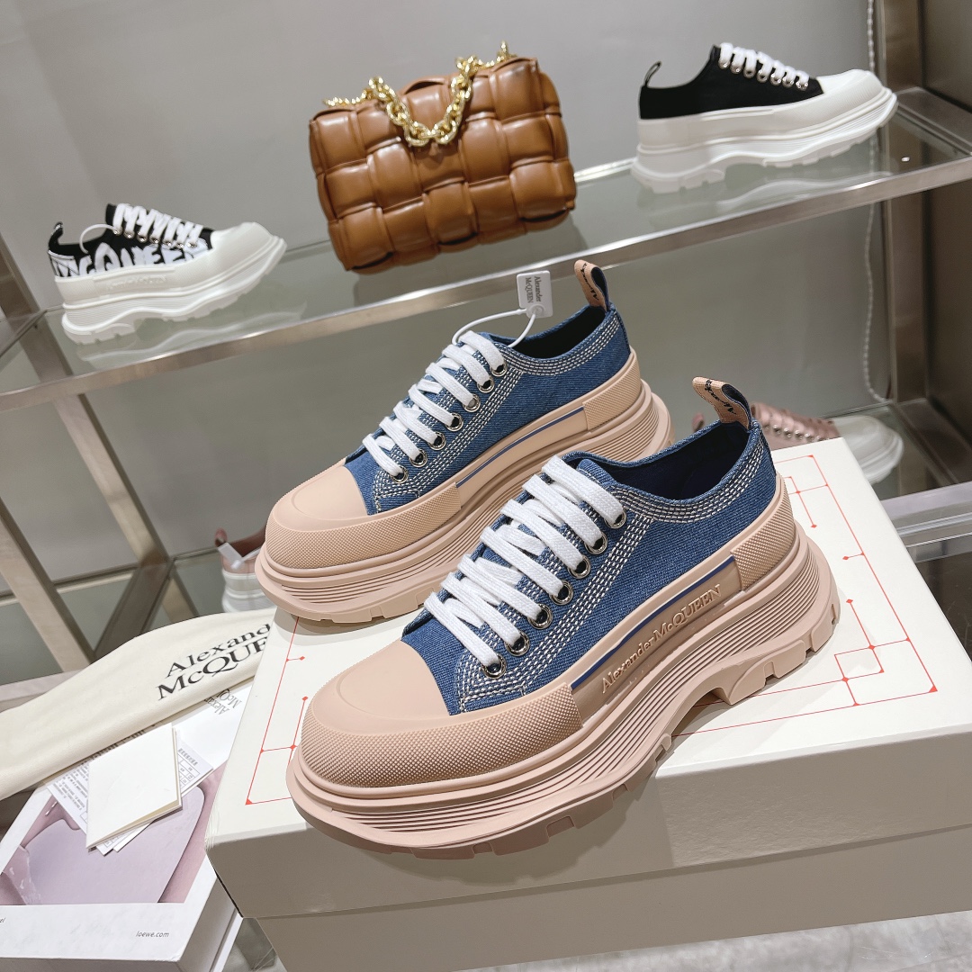 Men Women A*lexander M*cqueen Top Sneaker ( )