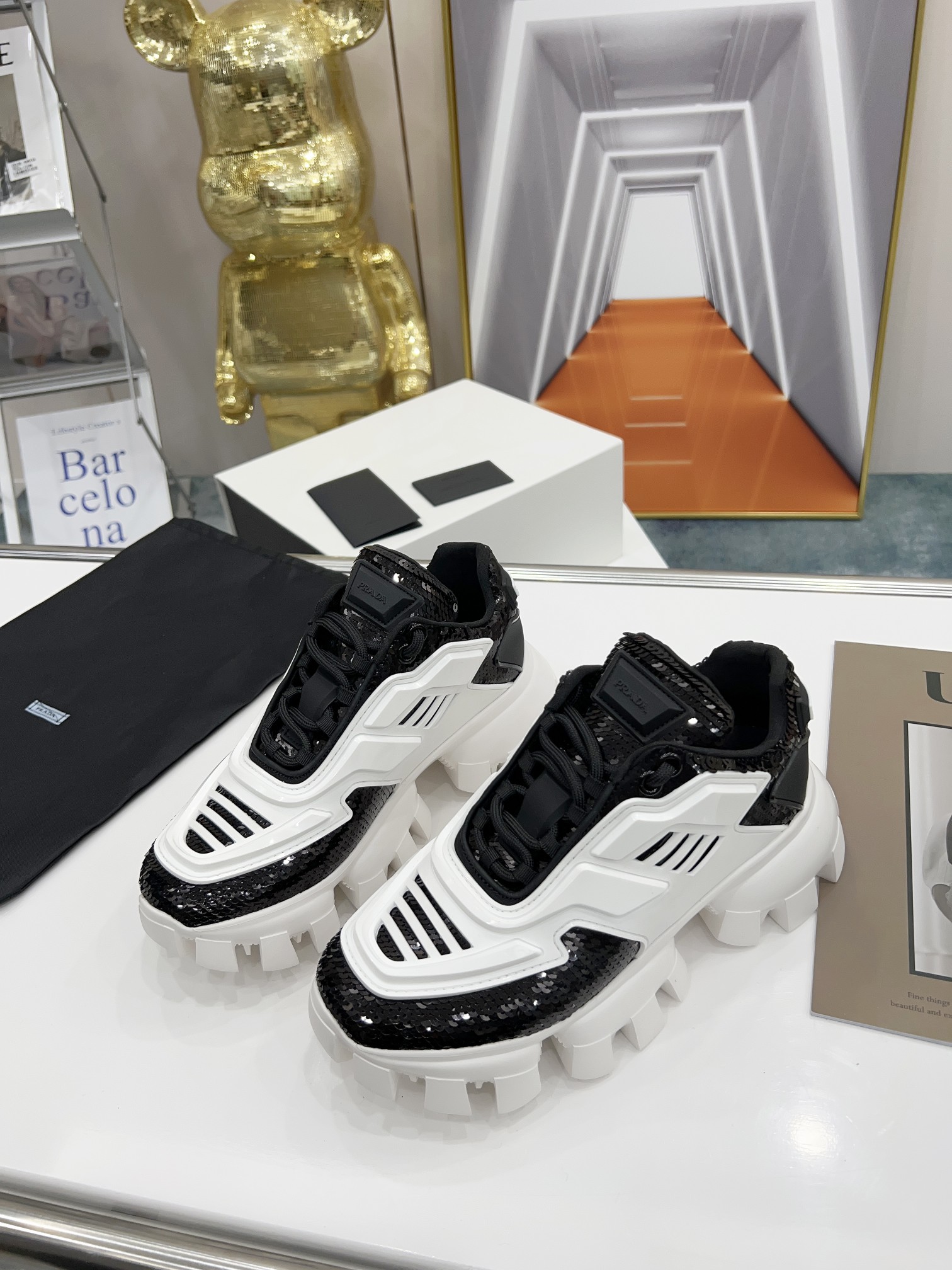 Men P*rada Top Sneaker ( )