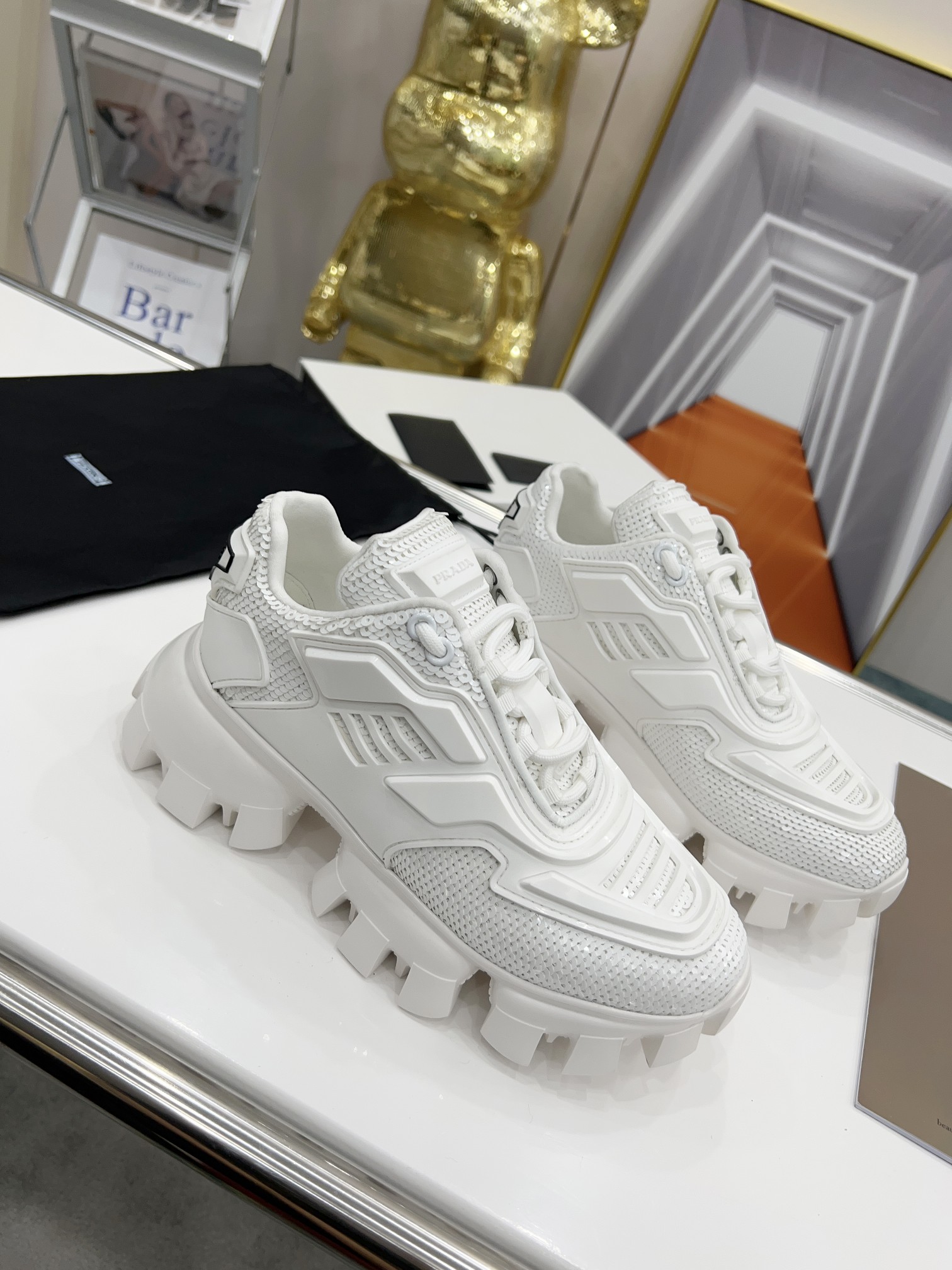 Men P*rada Top Sneaker ( )