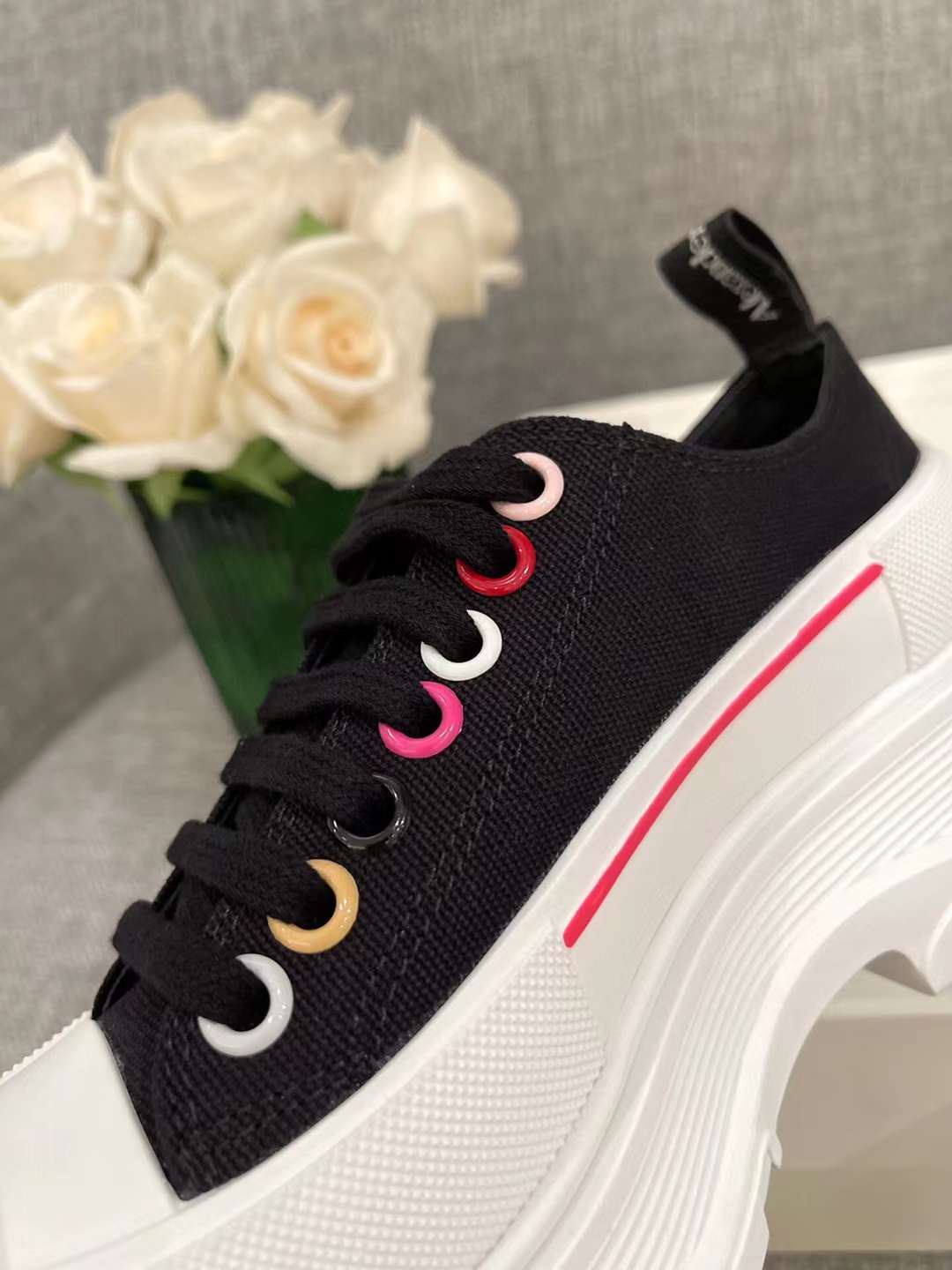 Men Women A*lexander M*cqueen Top Sneaker （ ）