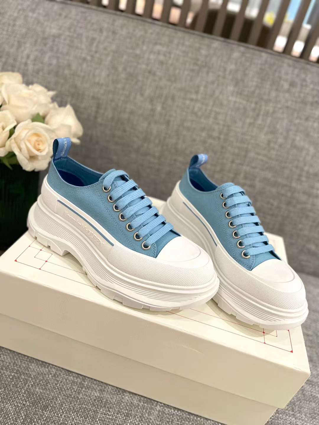 Men Women A*lexander M*cqueen Top Sneaker （ ）