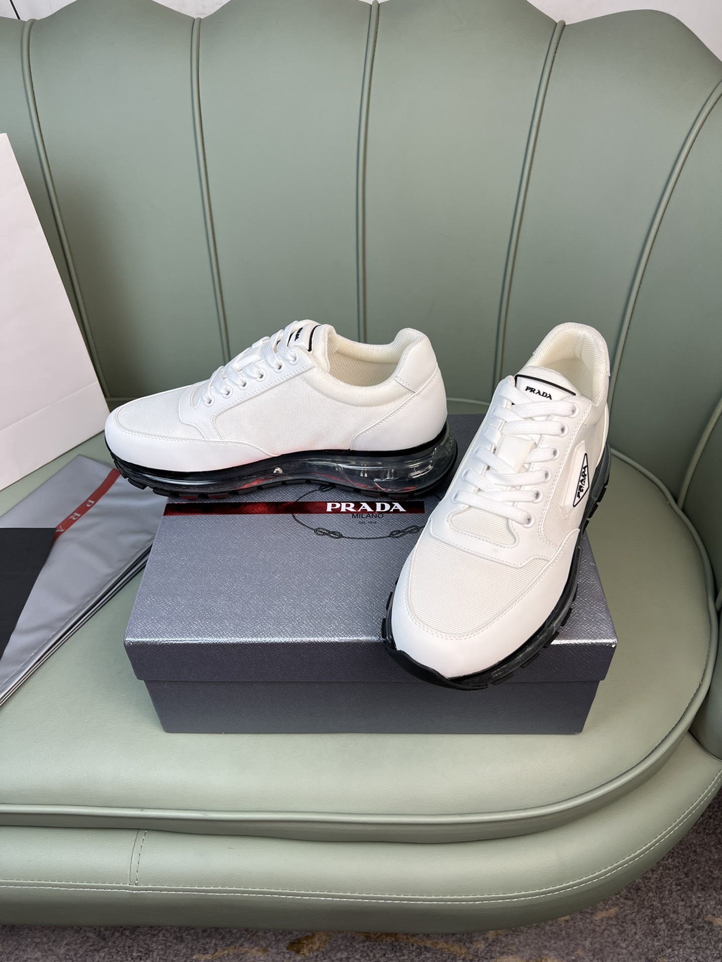 Men P*rada Top Sneaker ( )