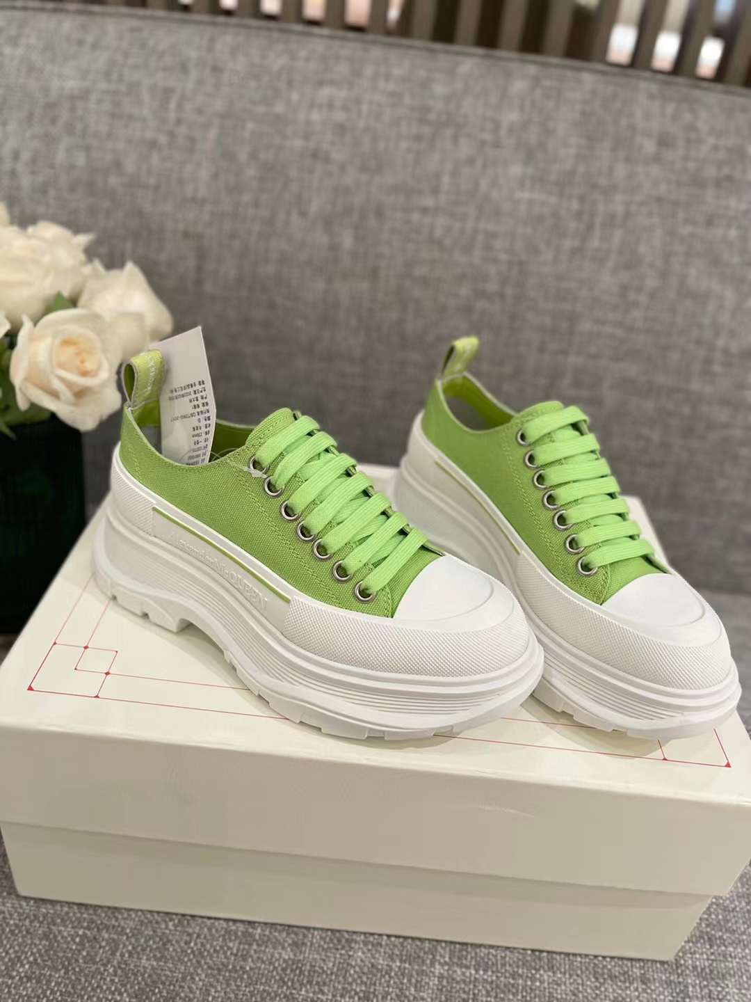 Men Women A*lexander M*cqueen Top Sneaker （ ）