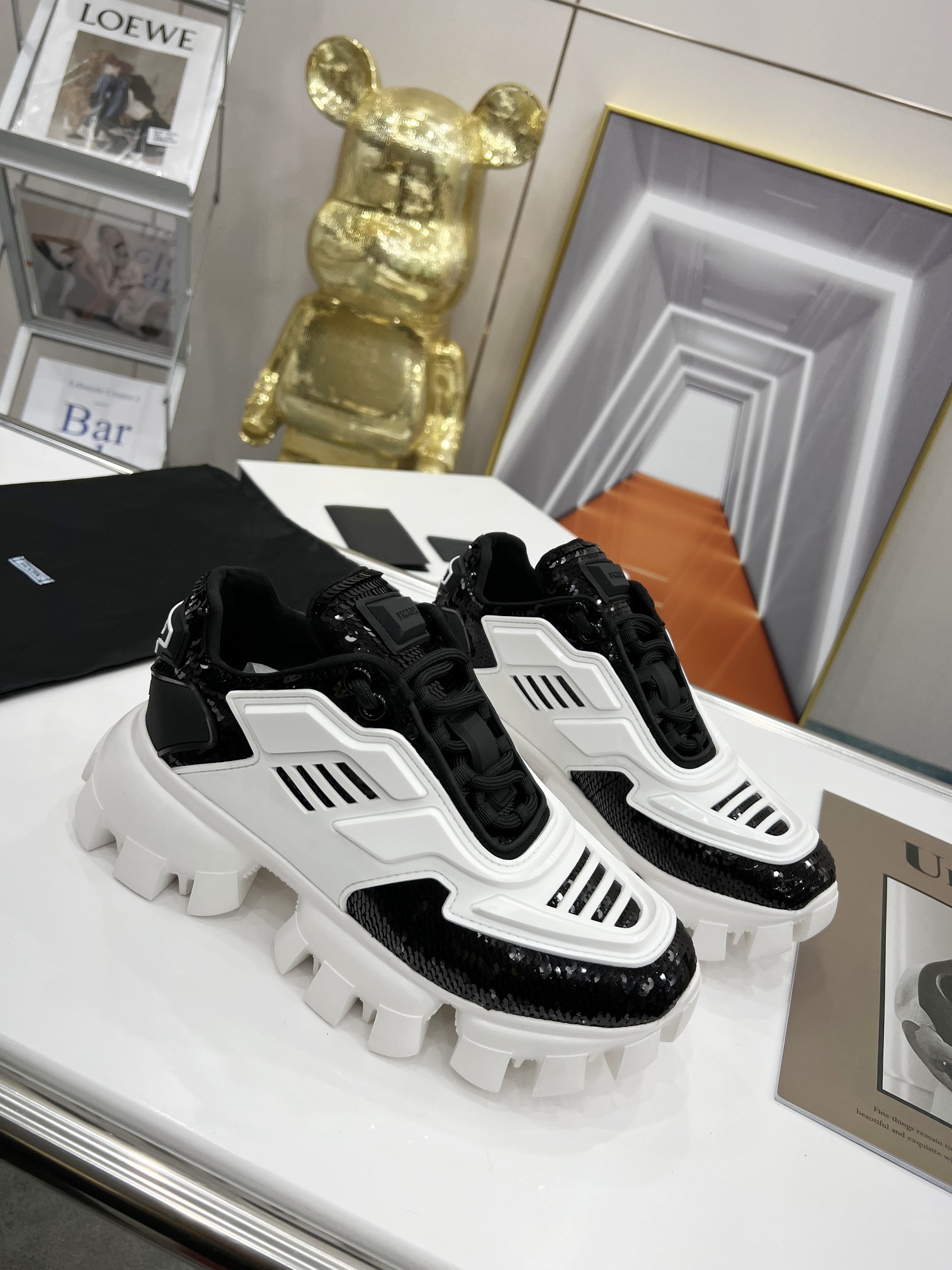 Men P*rada Top Sneaker ( )