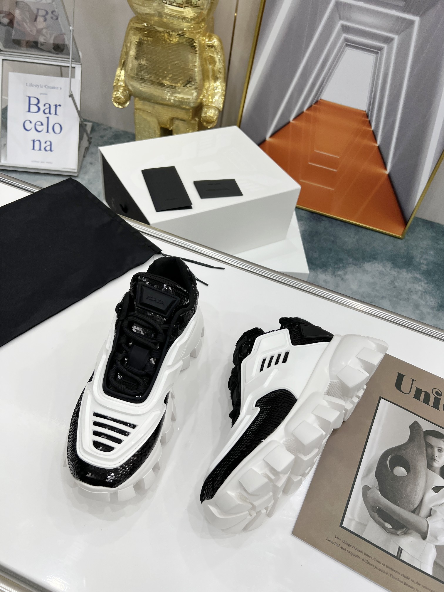 Men P*rada Top Sneaker ( )