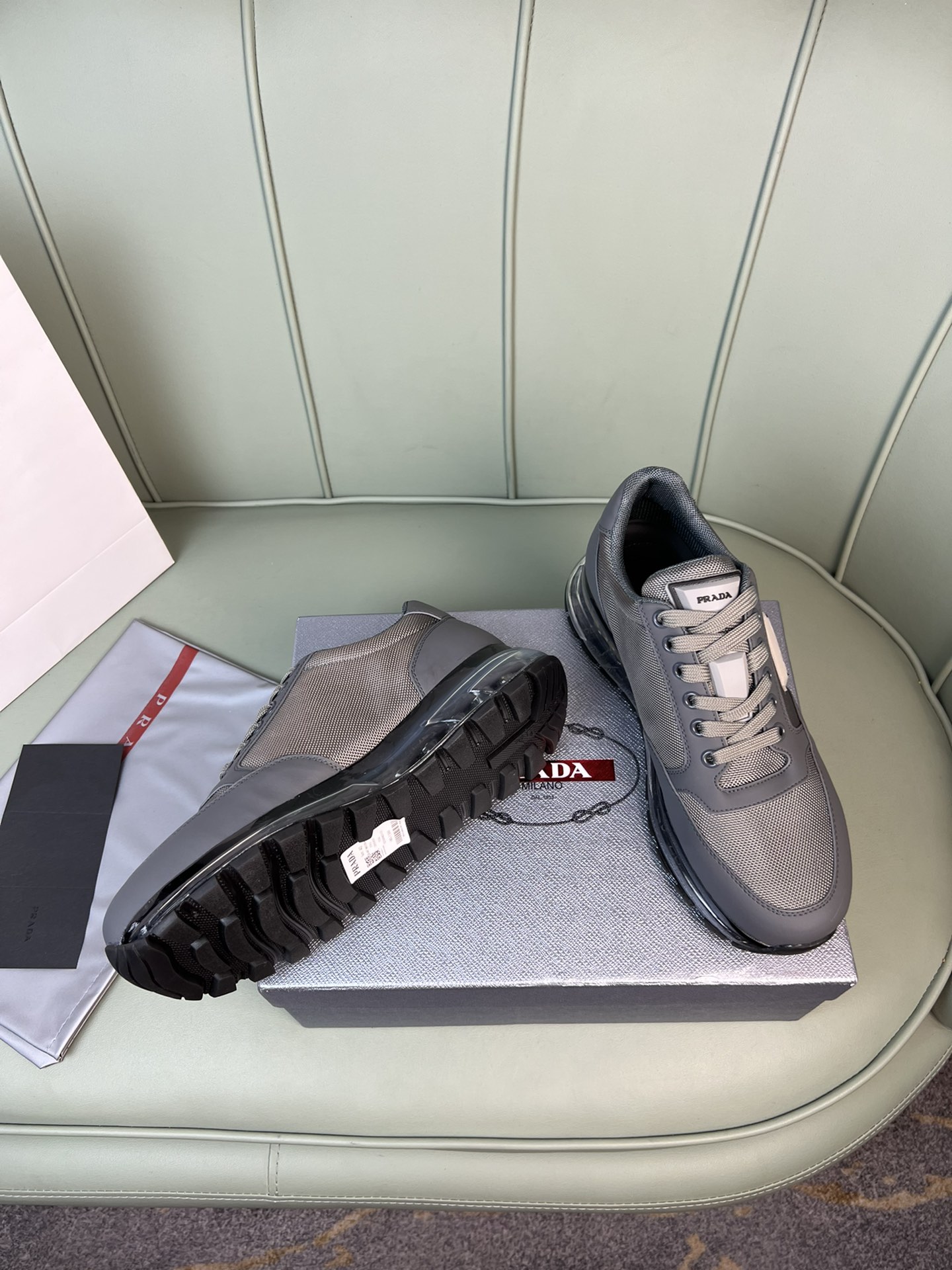 Men P*rada Top Sneaker ( )