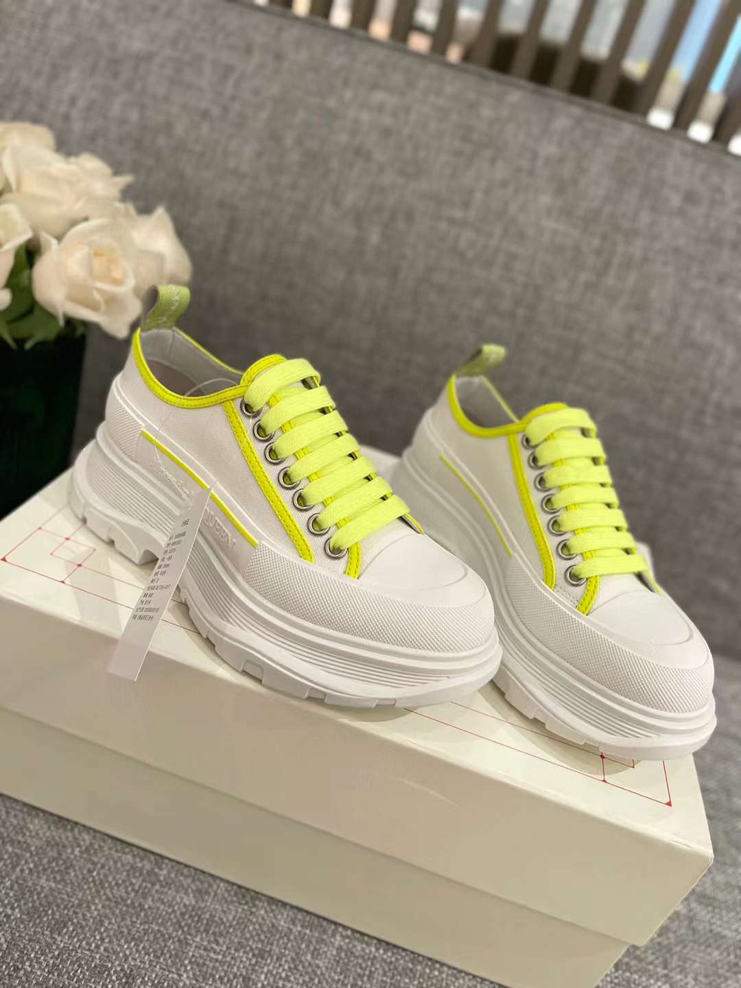 Men Women A*lexander M*cqueen Top Sneaker （ ）