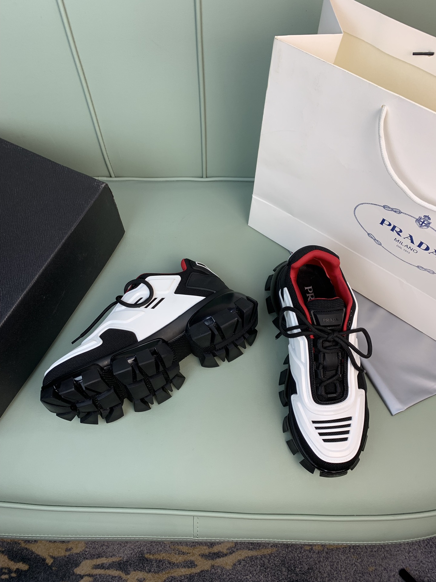 Men P*rada Top Sneaker ( )