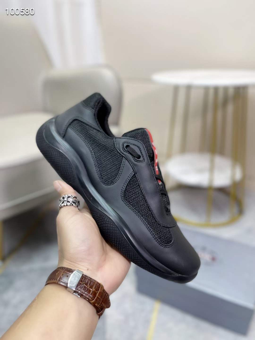 Men P*rada Top Sneaker （ ）