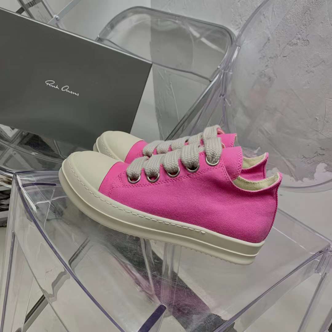 Men Women R*ick O*wens Top Sneaker