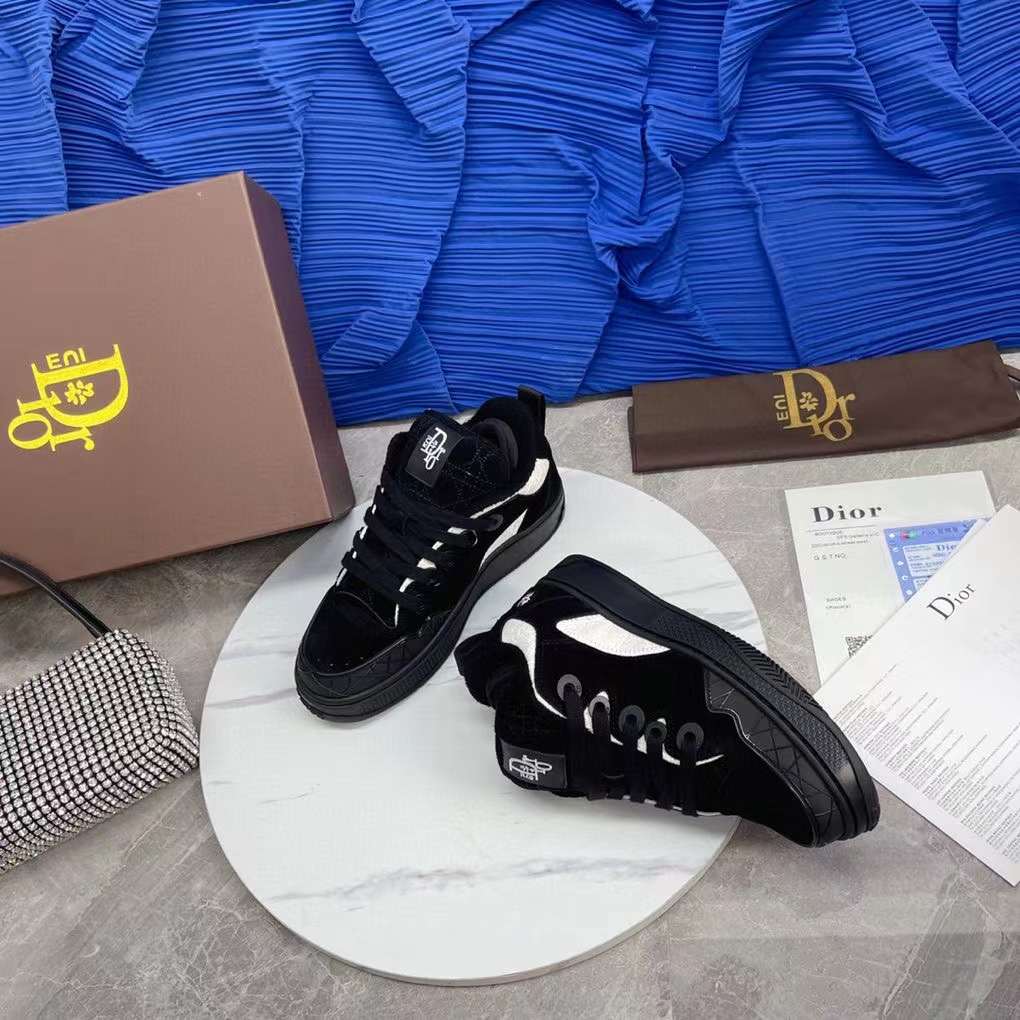 Men Women C*hristian D*ior x E*RL Sneakers Maikesneakers