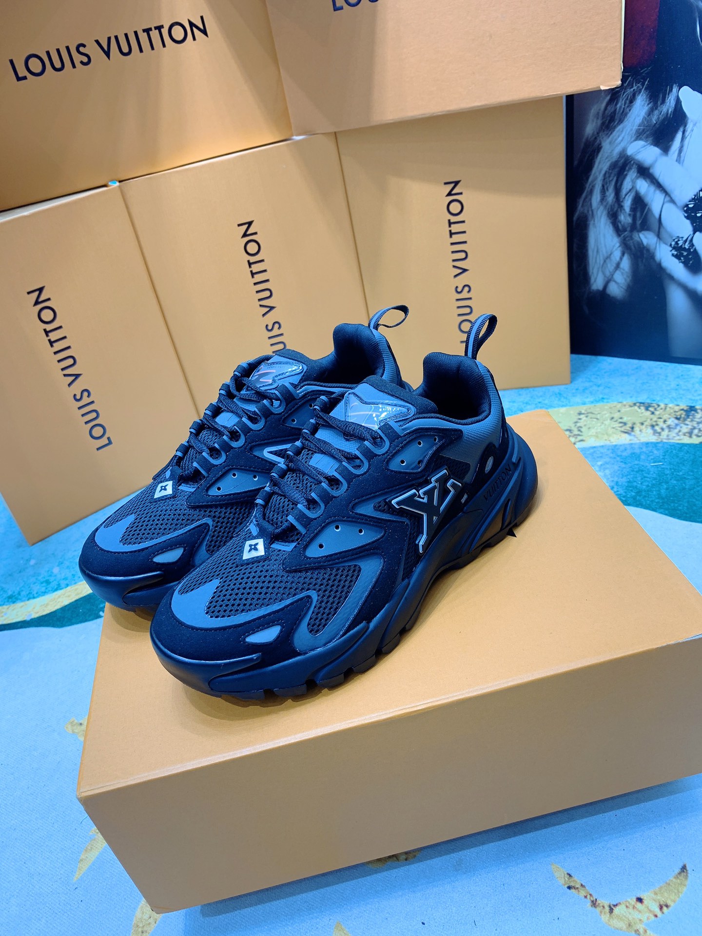 Men L*ouis V*uitton Top Sneaker