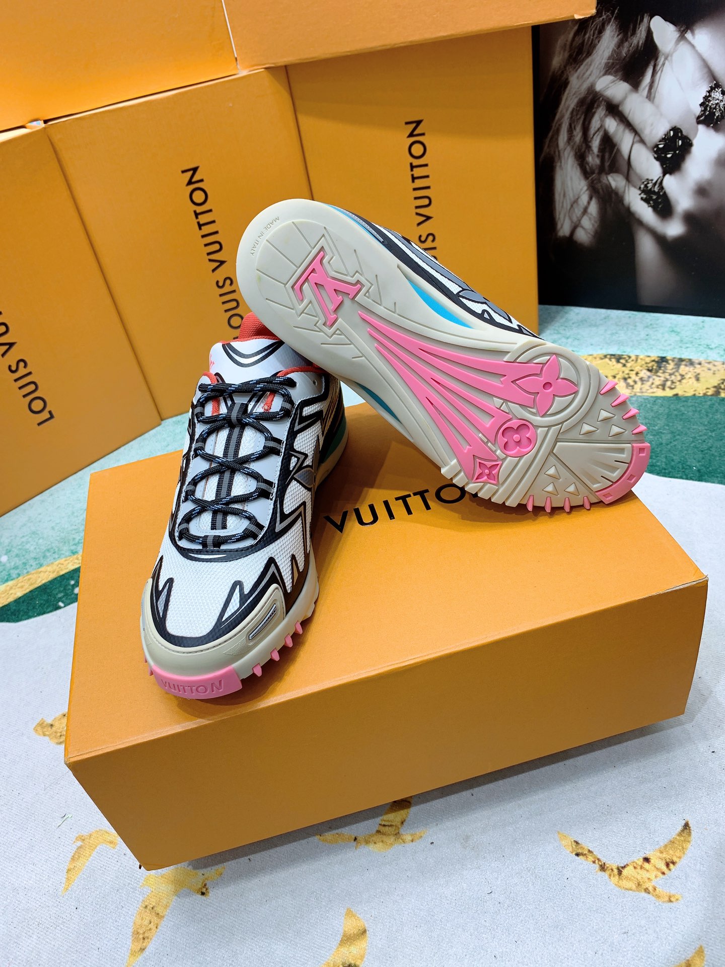 Men Women L*ouis V*uitton Top Sneaker Maikesneakers