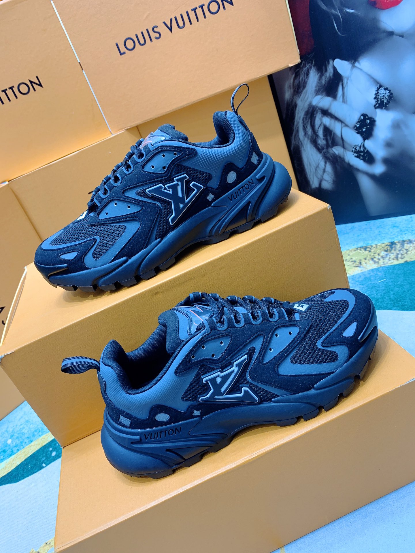 Men L*ouis V*uitton Top Sneaker