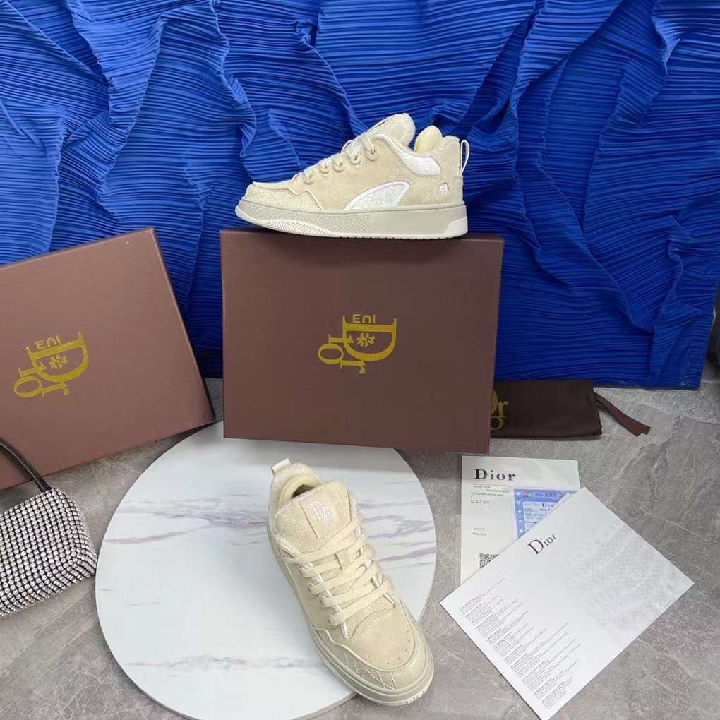 Men Women C*hristian D*ior x E*RL Sneakers Maikesneakers