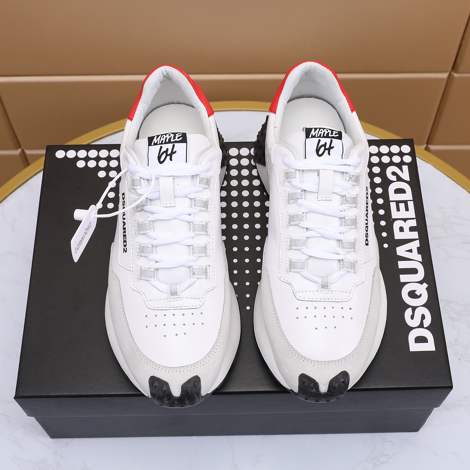 Men O*ff W*hite Top Sneakers