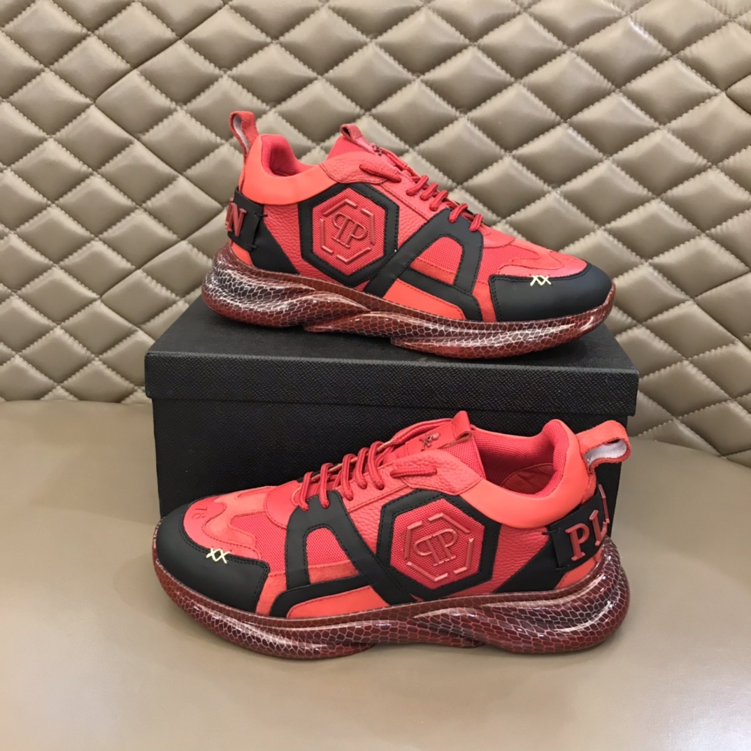 Men P*hilipp P*lein Top Sneaker οΌοΌ