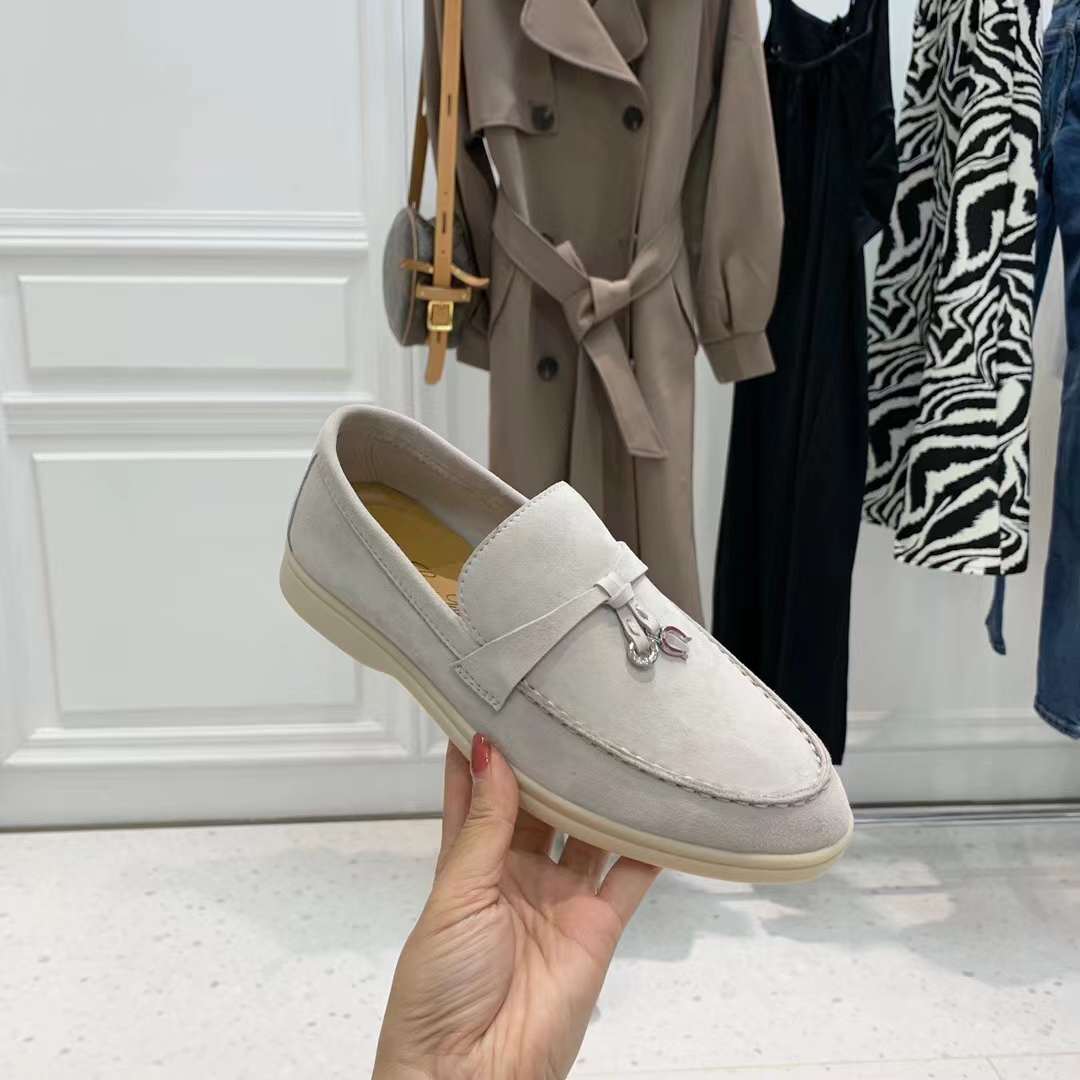 Men Women L*oro P*iana Top Loafer （）