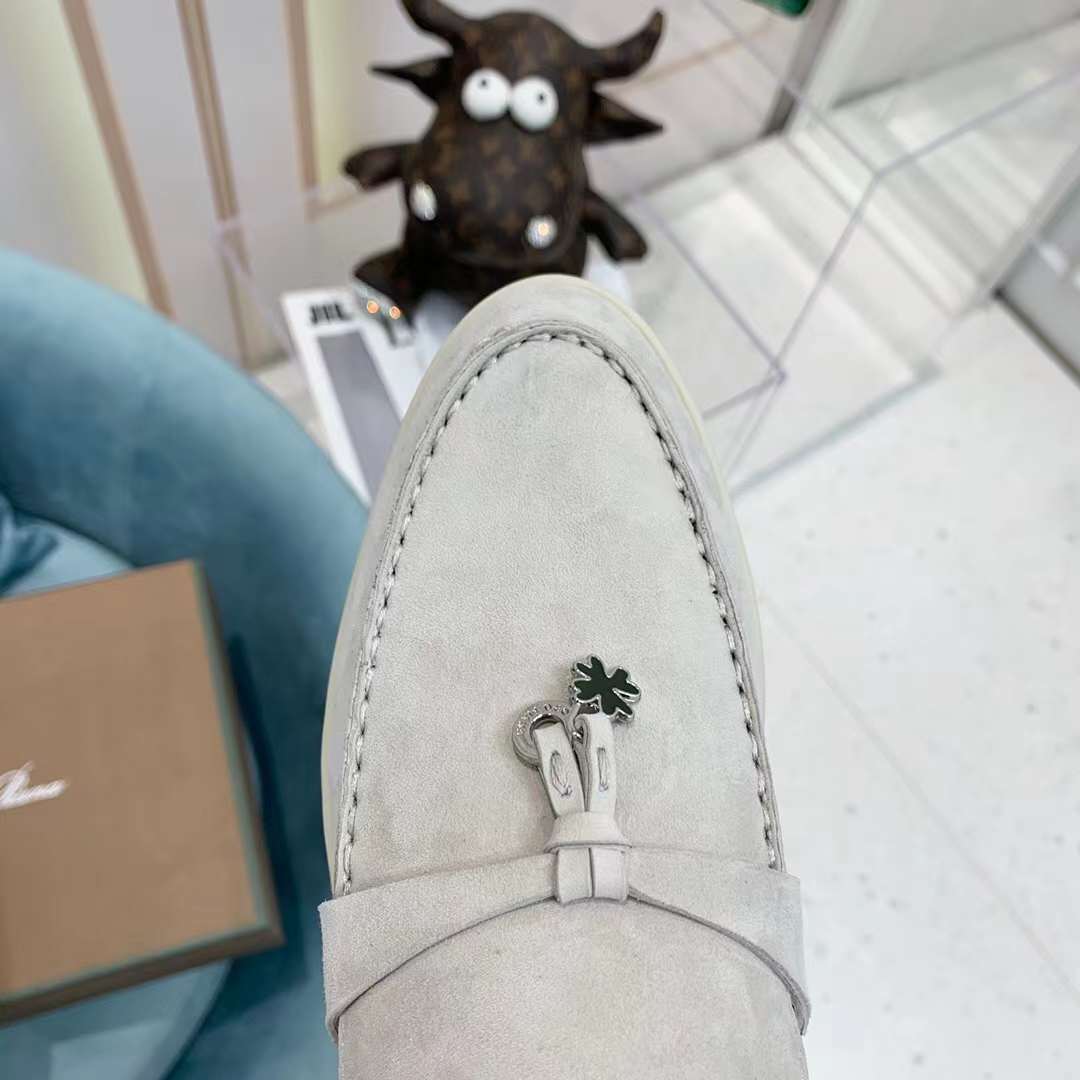 Men Women L*oro P*iana Top Loafer ()