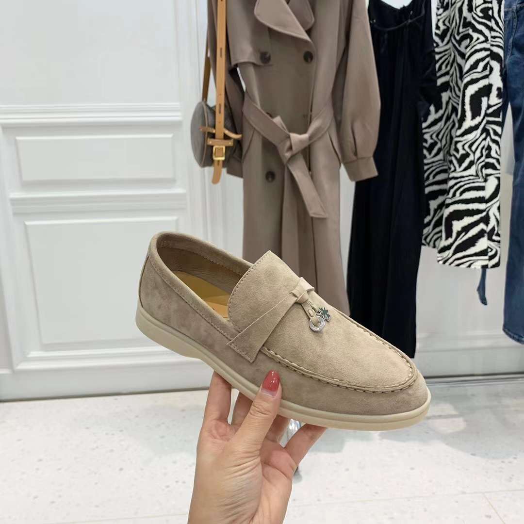 Men Women L*oro P*iana Top Loafer （）