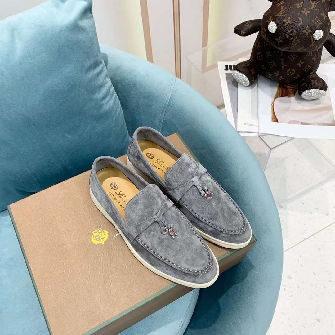 Men Women L*oro P*iana Top Loafer （）