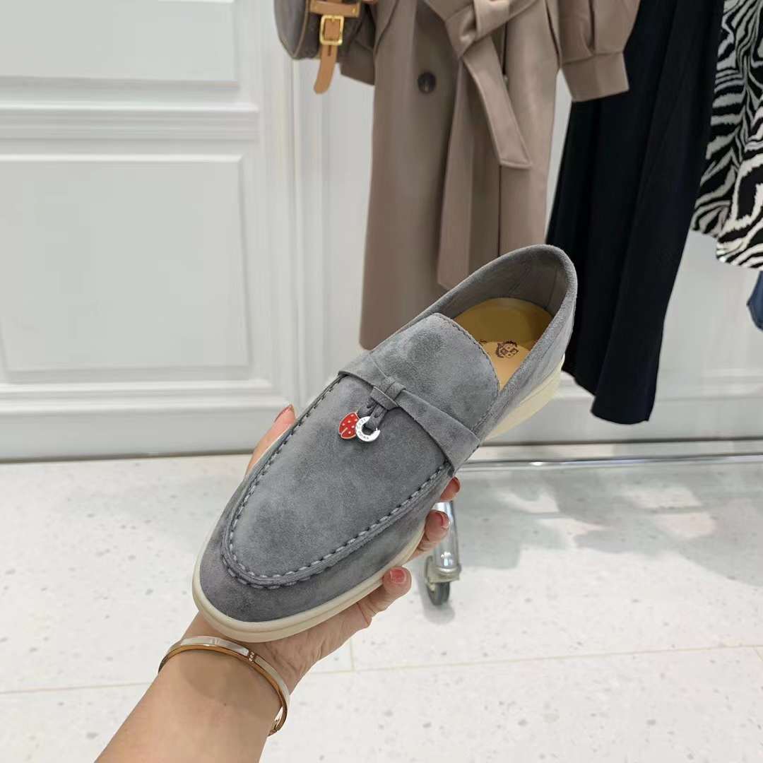 Men Women L*oro P*iana Top Loafer （）