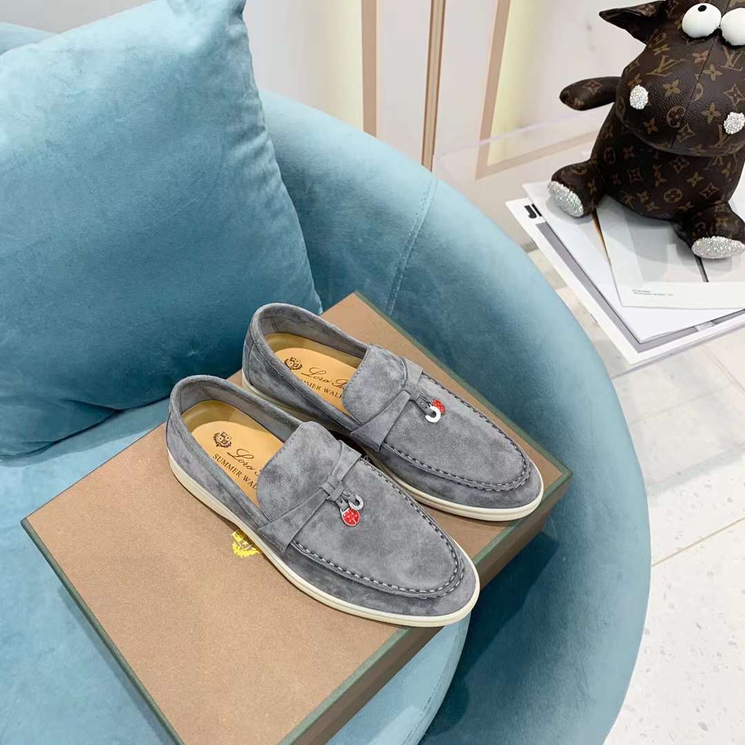 Men Women L*oro P*iana Top Loafer （）