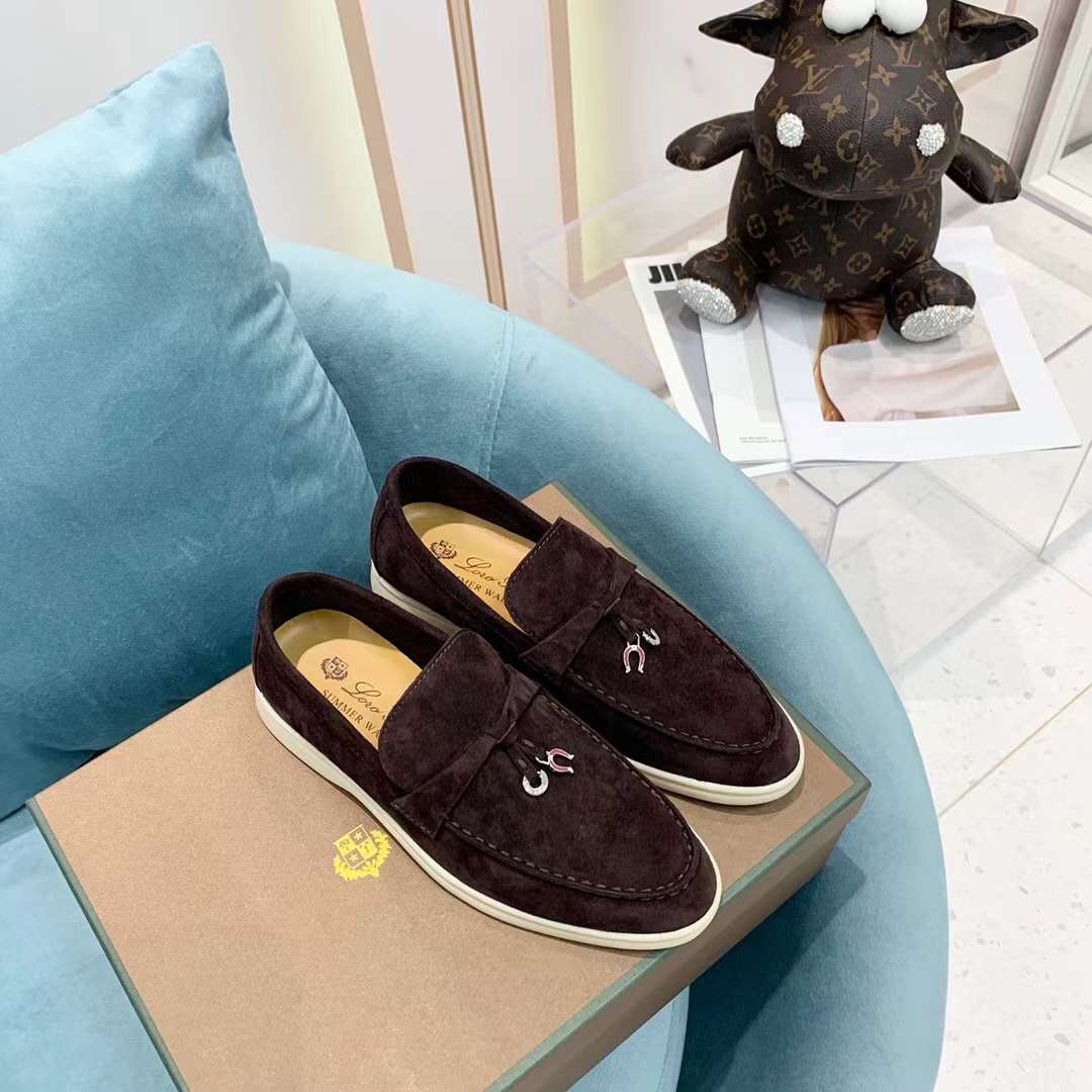 Men Women L*oro P*iana Top Loafer （）