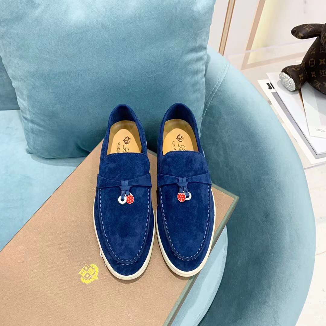 Men Women L*oro P*iana Top Loafer （）