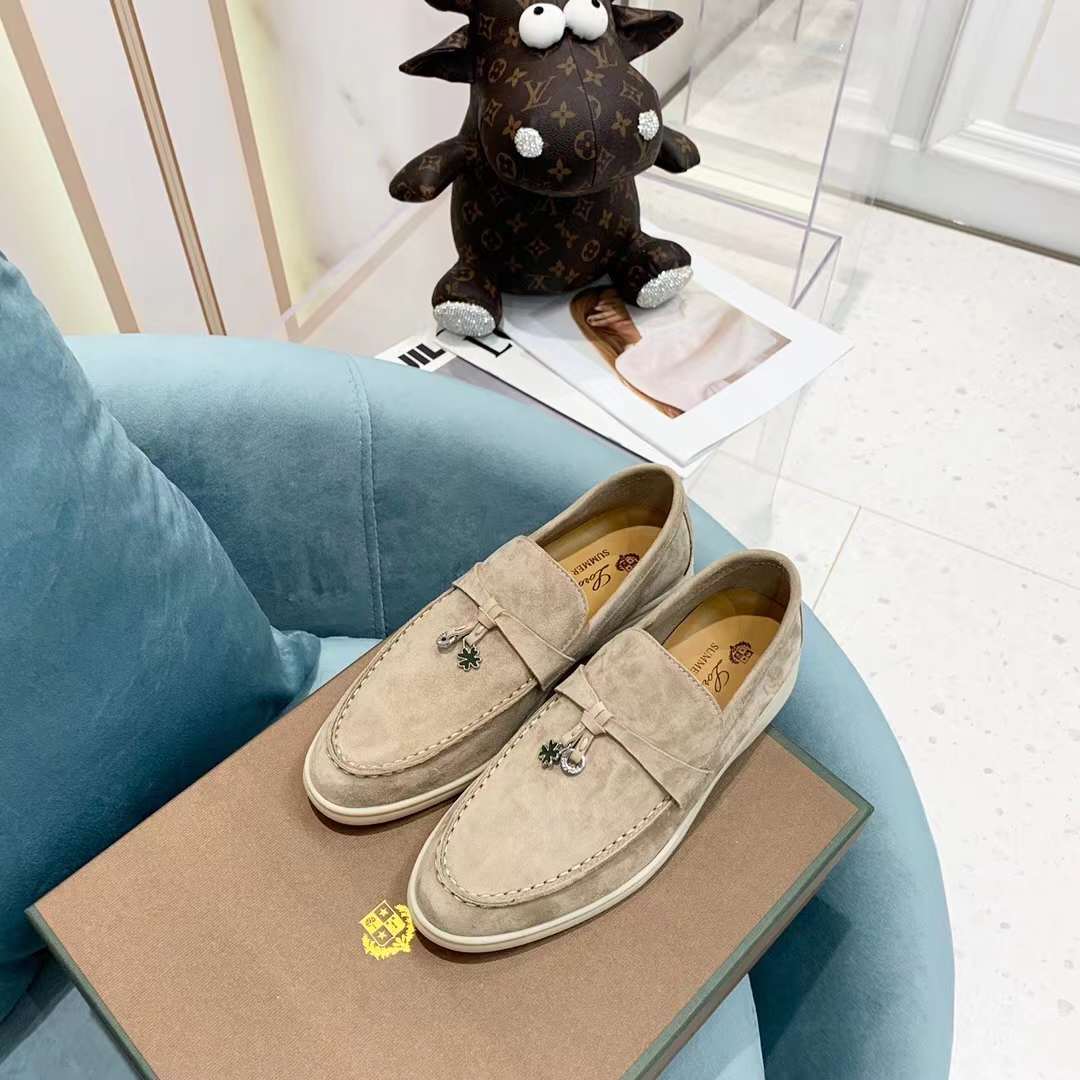 Men Women L*oro P*iana Top Loafer （）