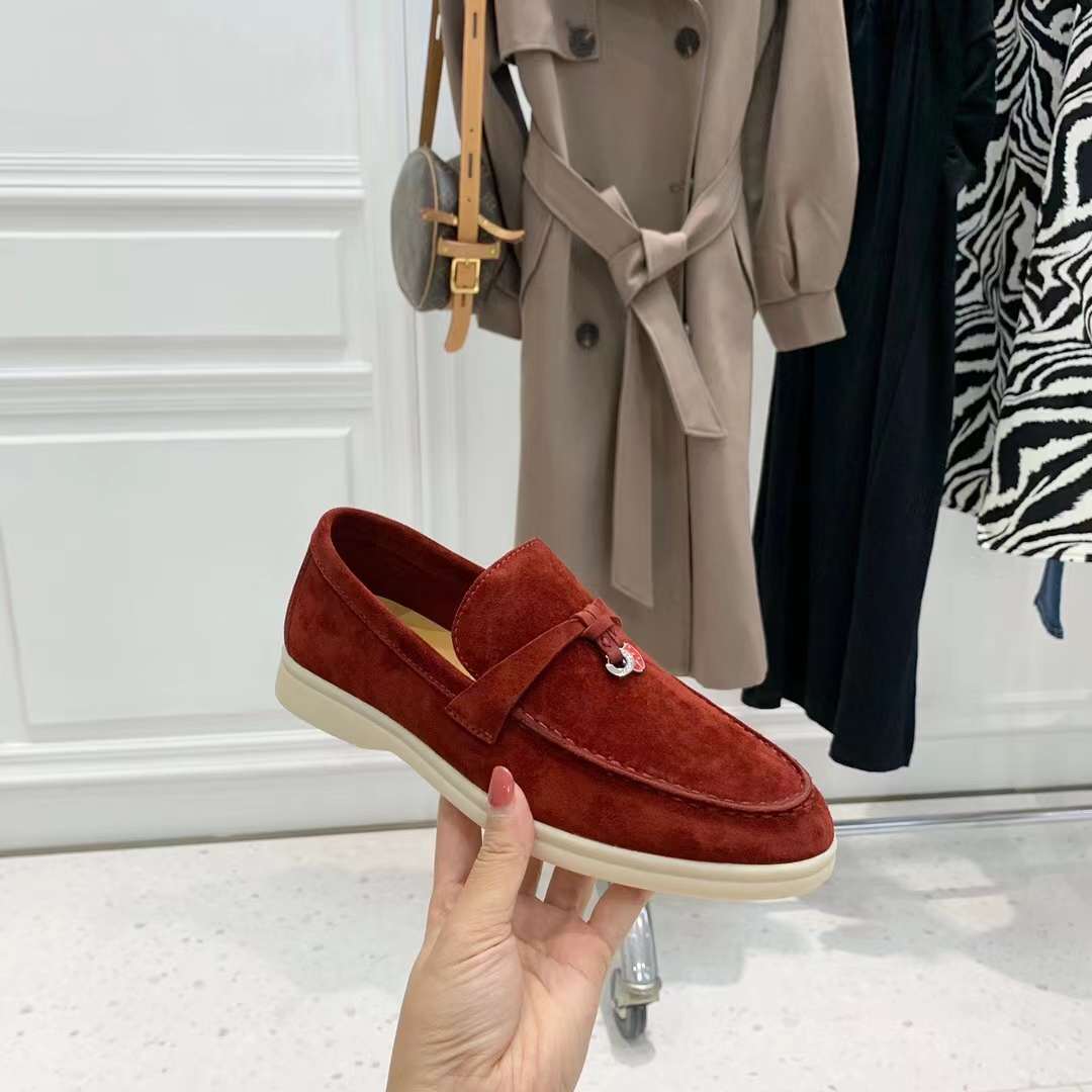 Men Women L*oro P*iana Top Loafer （）