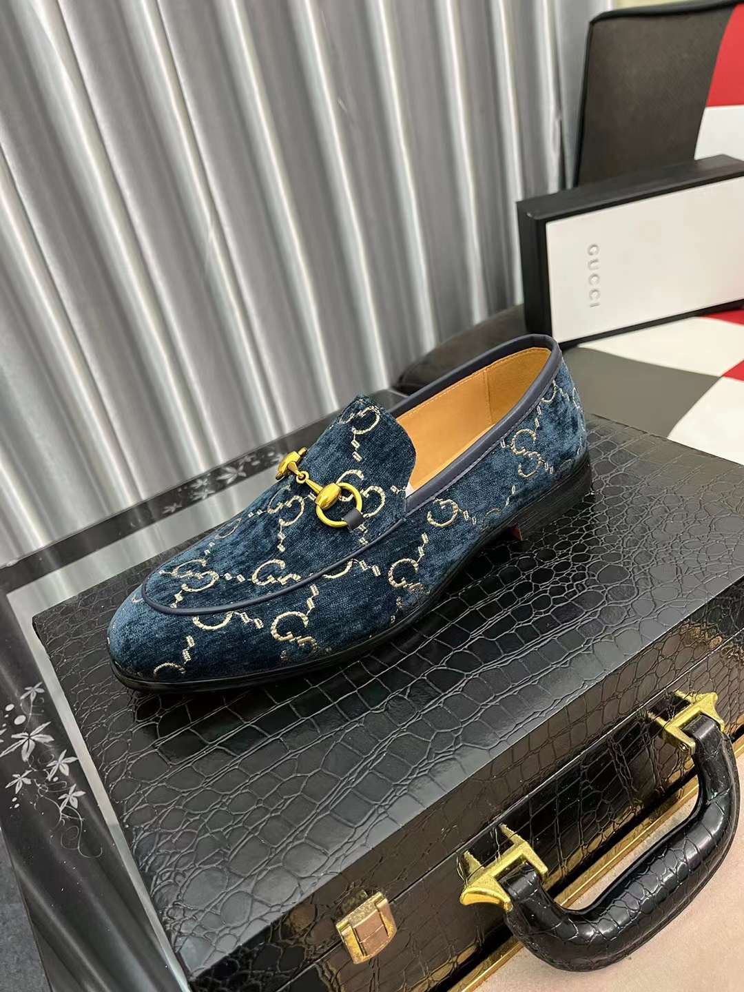 Men G*ucci Top Sneaker