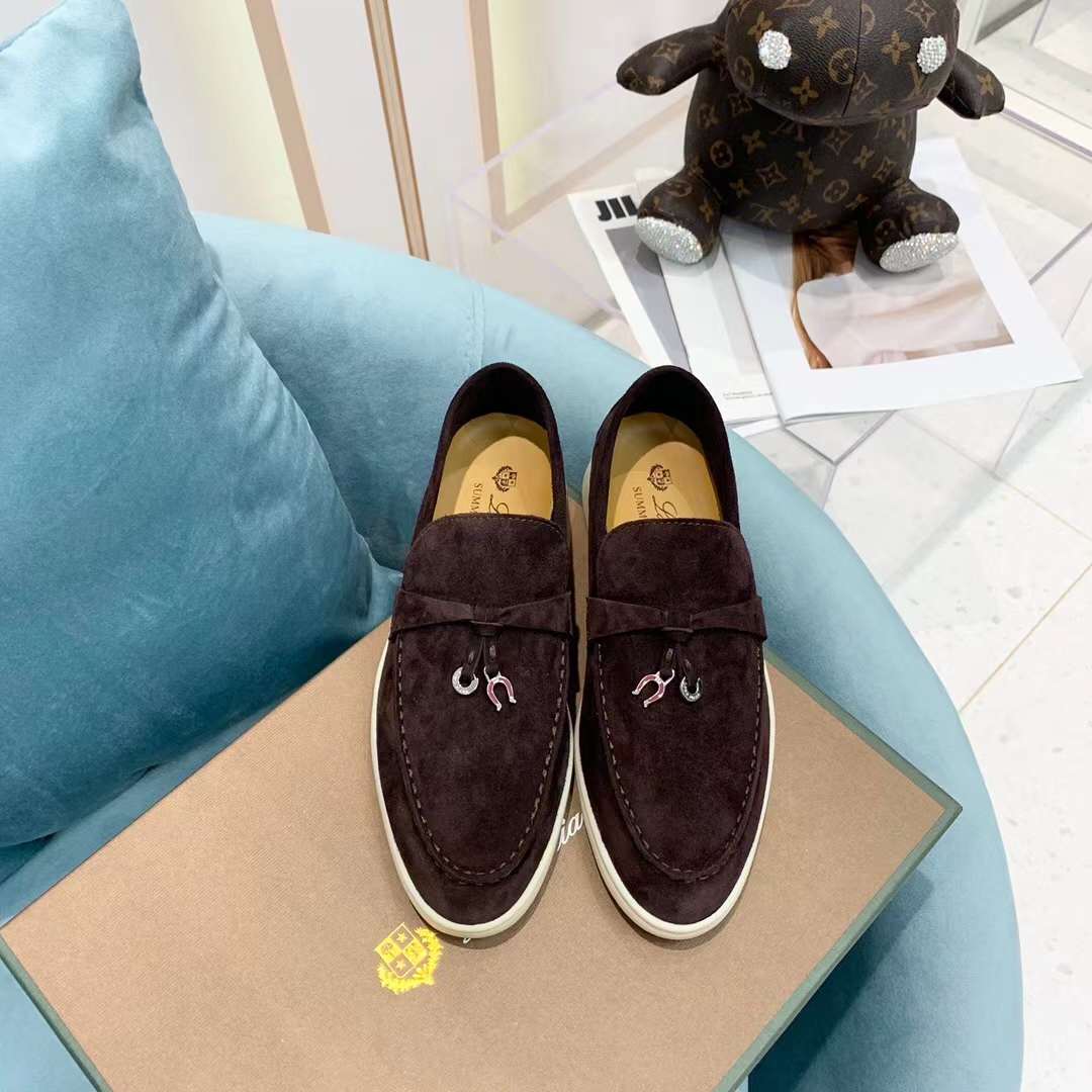 Men Women L*oro P*iana Top Loafer （）