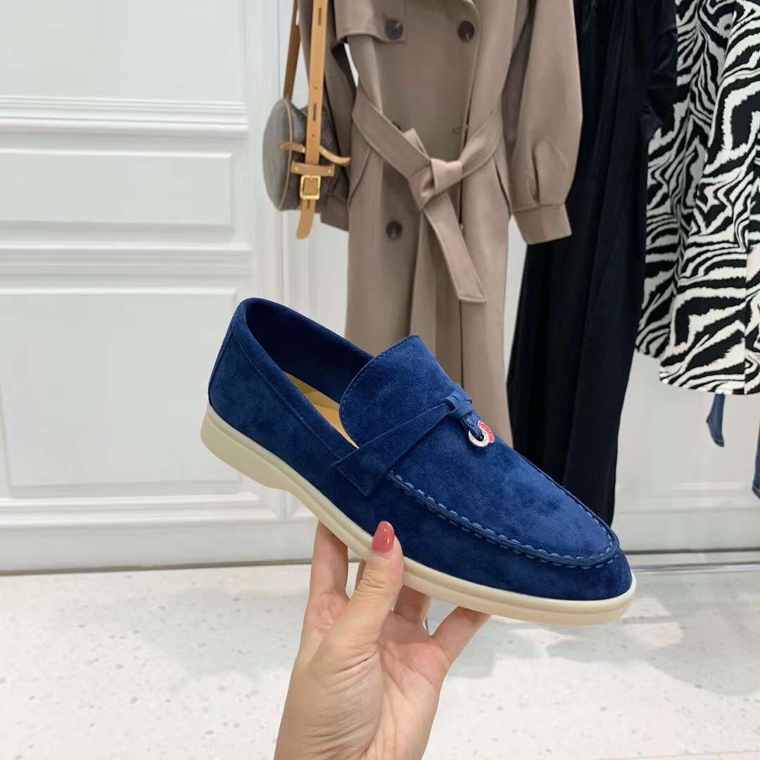 Men Women L*oro P*iana Top Loafer （）