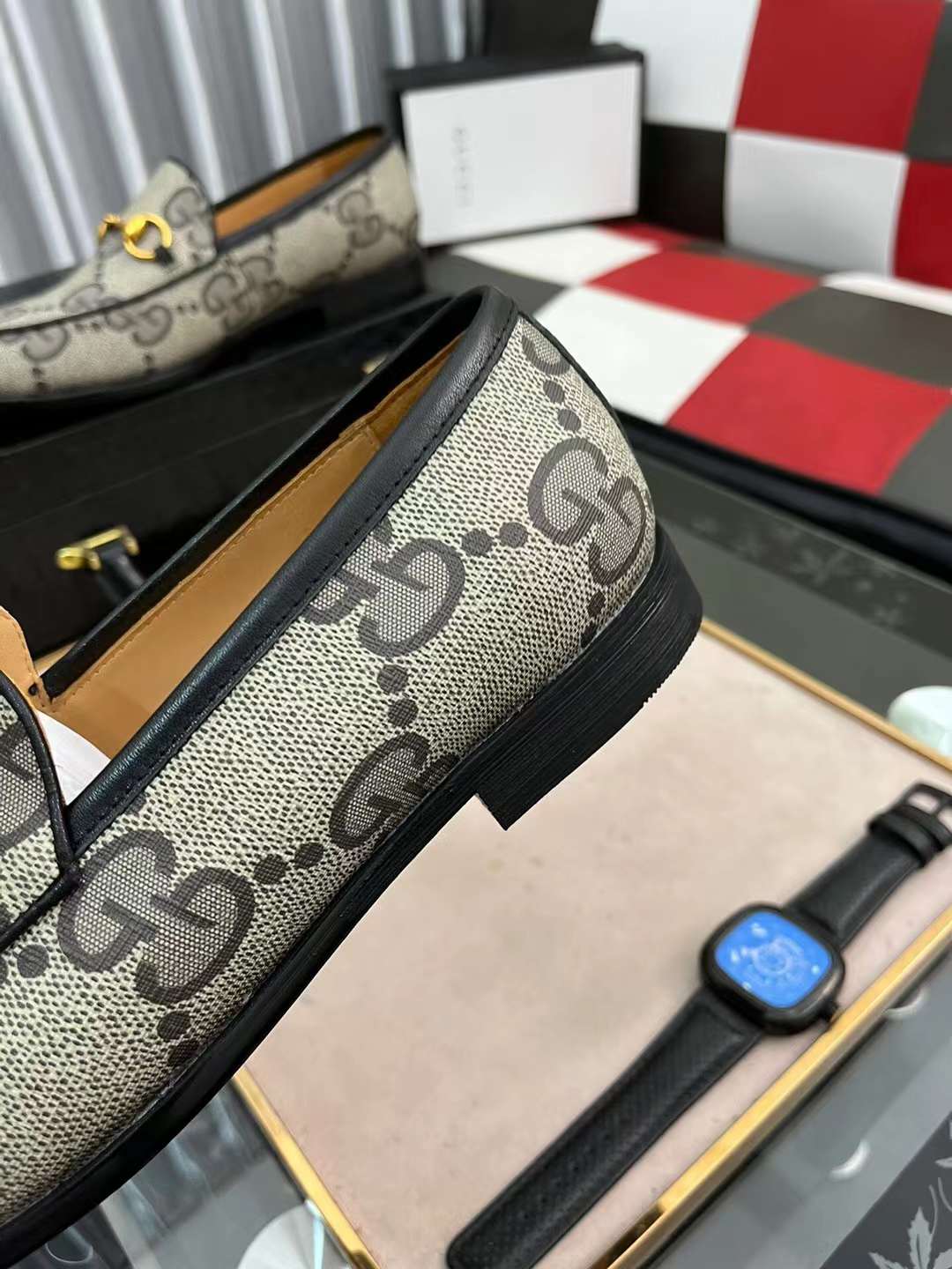 Men G*ucci Top Sneaker