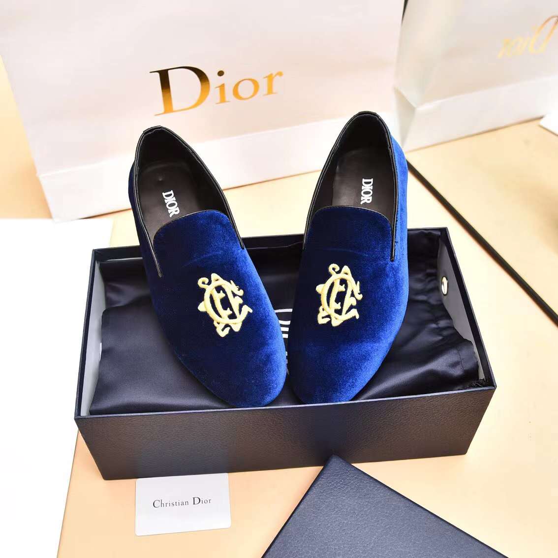 Men D*ior Top Sneaker（）