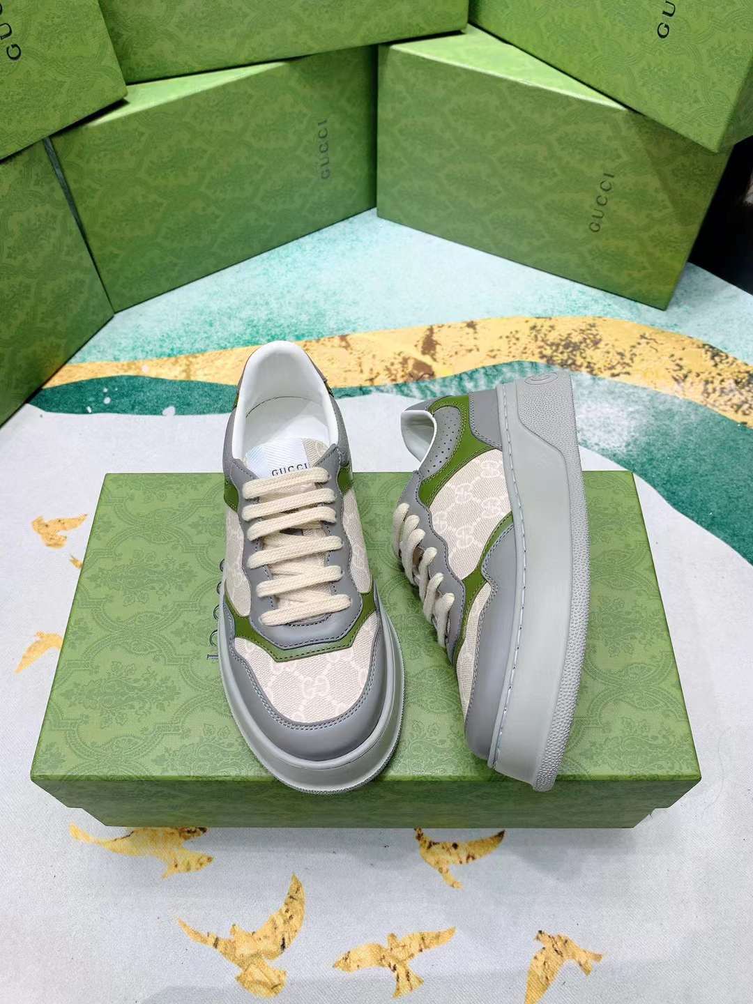 Men Women G*ucci Top Sneaker