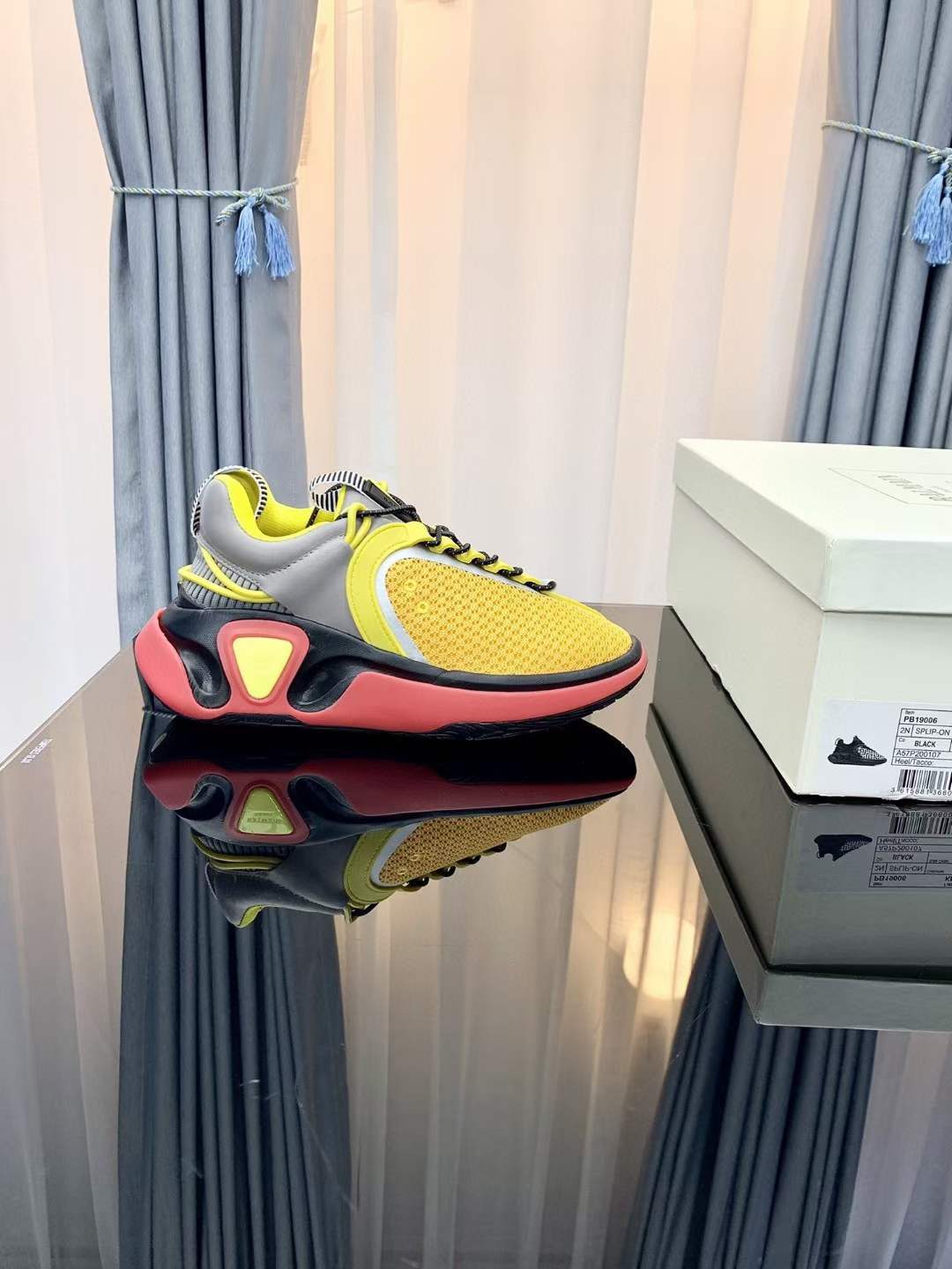 Men Women B*almain Top Sneakers