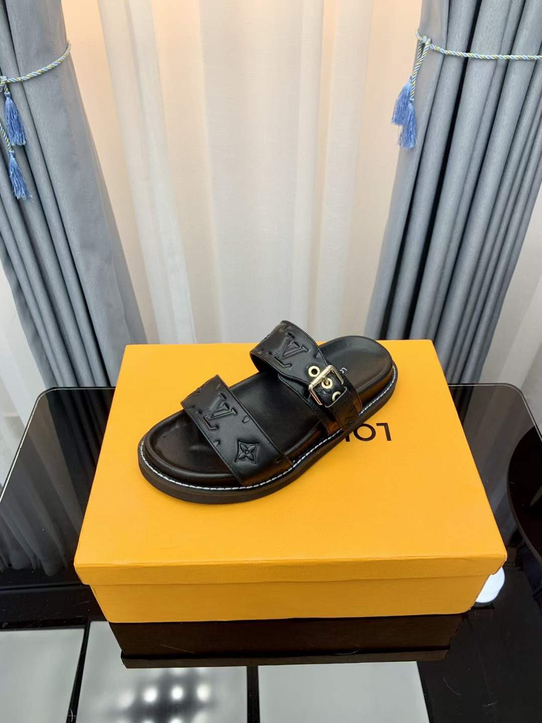 Women Men L*ouis V*uitton Top Slippers