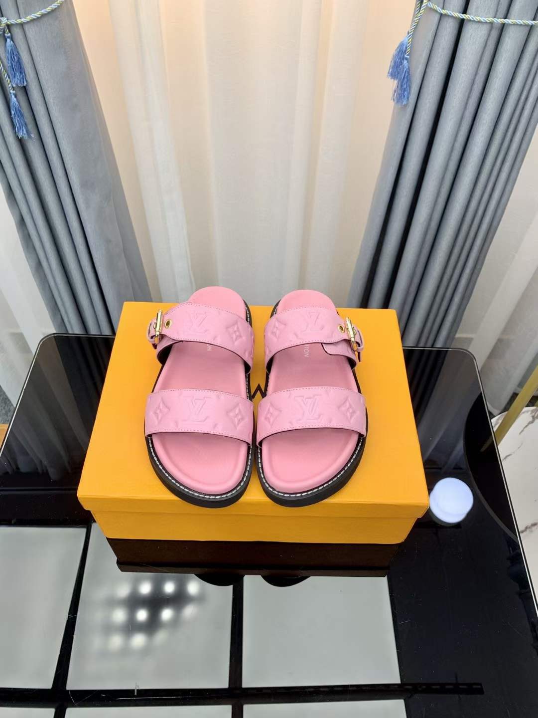 Women Men L*ouis V*uitton Top Slippers