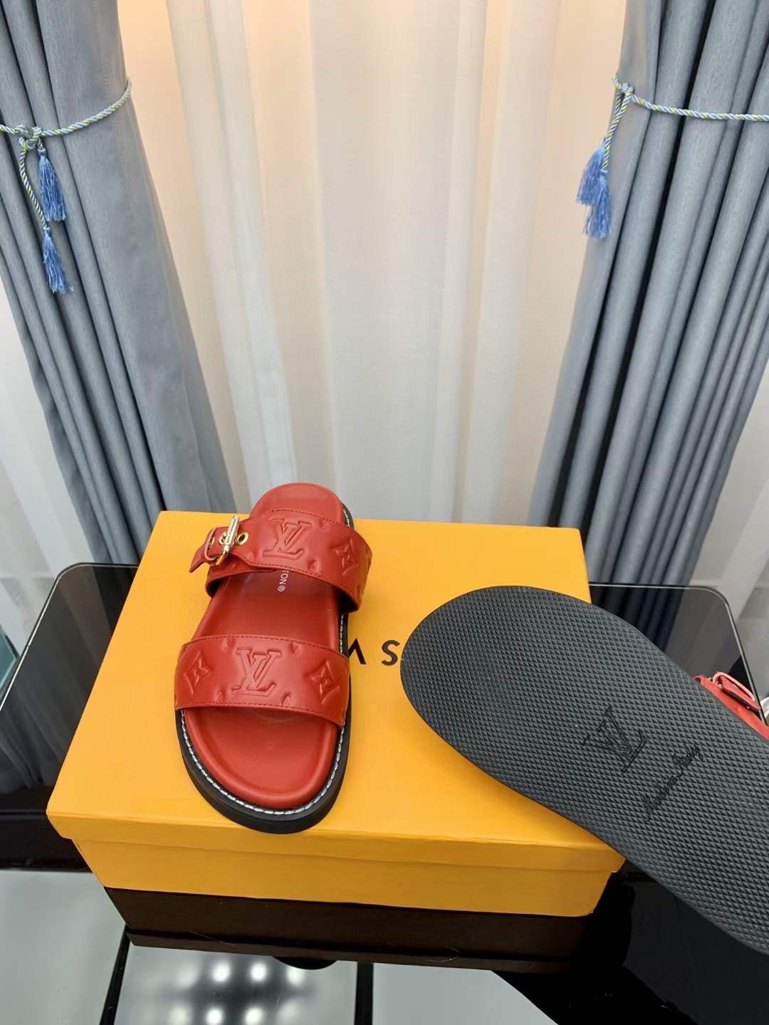 Women Men L*ouis V*uitton Top Slippers