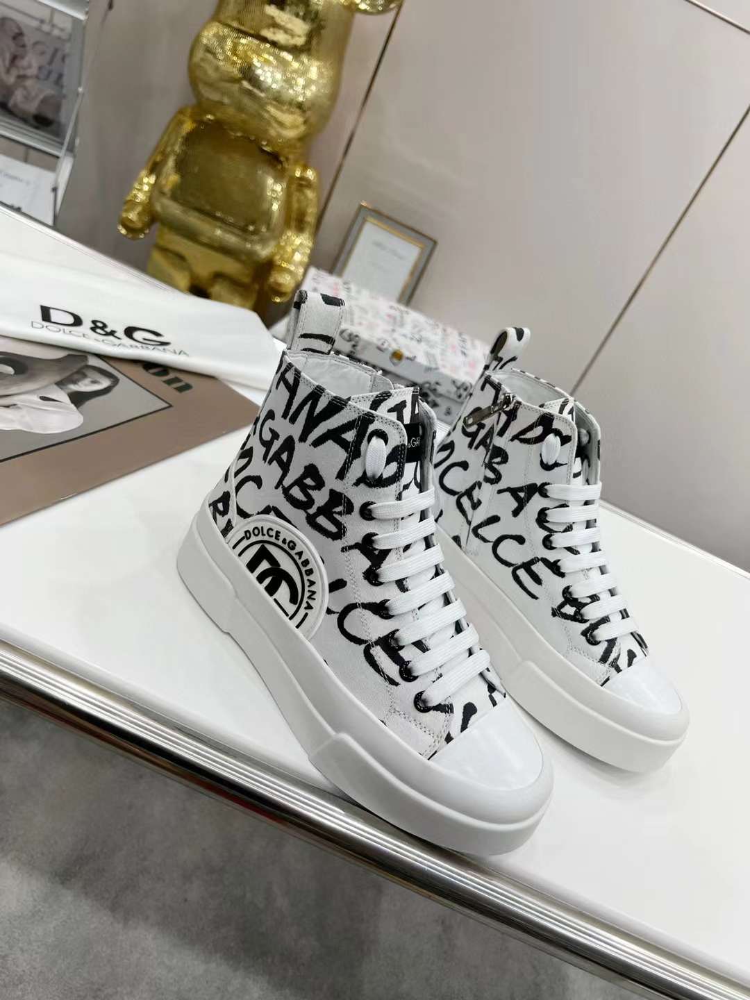 Men Women D*G Top Sneakers