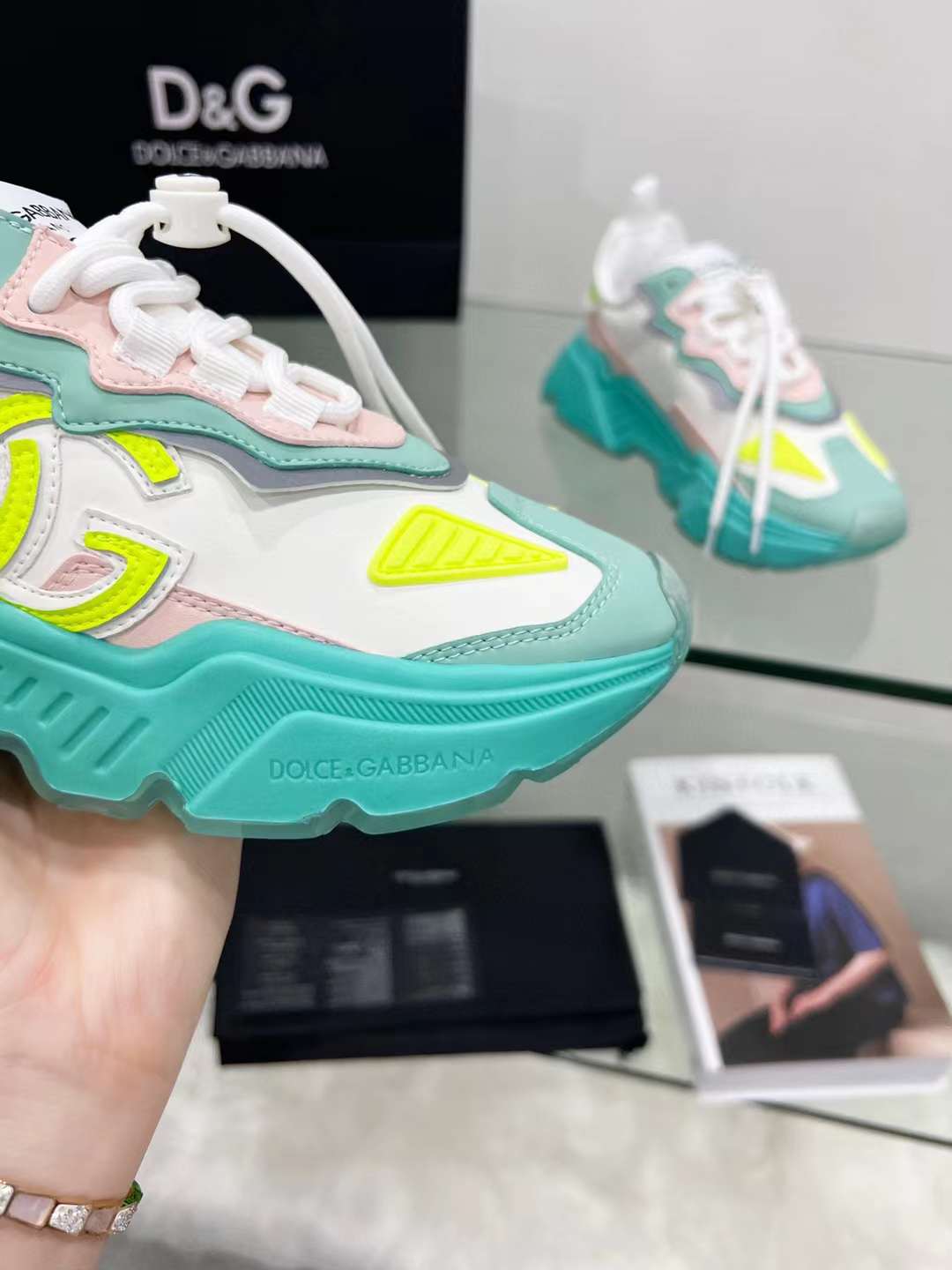 Men Women D*G Top Sneakers